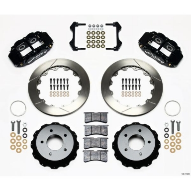 84-87 WILWOOD 6R REAR BIG BRAKE KIT (BLACK)