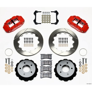 84-87 WILWOOD 6R REAR BIG BRAKE KIT (RED)