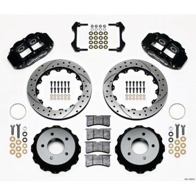 84-87 WILWOOD 6R REAR BIG BRAKE KIT (BLACK SRP)