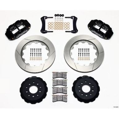 88-96 WILWOOD 6R FRONT BIG BRAKE KIT (BLACK)