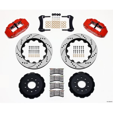 88-96 WILWOOD 6R FRONT BIG BRAKE KIT (RED SRP)