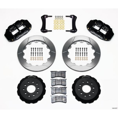 88-96 WILWOOD 6R FRONT BIG BRAKE KIT (BLACK)