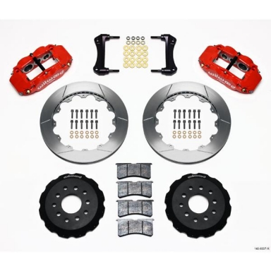 88-96 WILWOOD 6R FRONT BIG BRAKE KIT (RED)