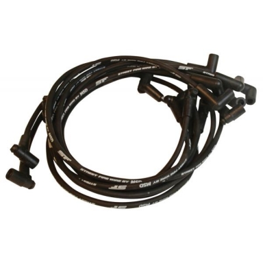 84-91 MSD STREET FIRE SPARK PLUG WIRE SET (BLACK)