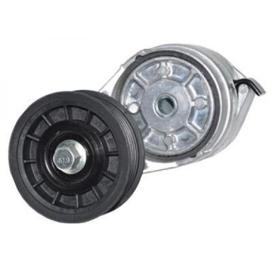 92-93E IDLER PULLEY W/BELT TENSIONER - GROOVED