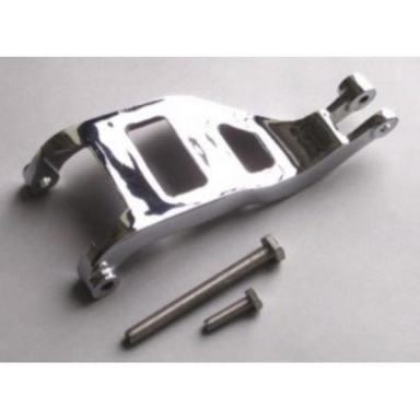 86-91 UPPER ALTENATOR BRACKET (CHROME)