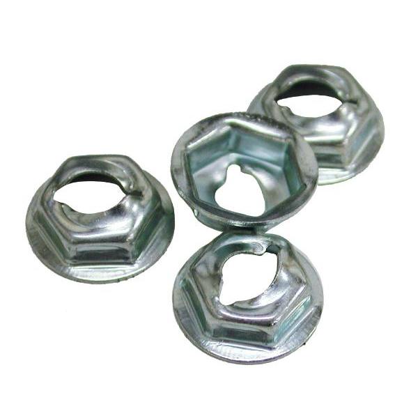 EFFECTOR [ NUT］ナット　シルバーロゴ 紺フレーム　美品 84-96 EMBLEM SPEED NUT SET | Volunteer Vette Corvette Parts