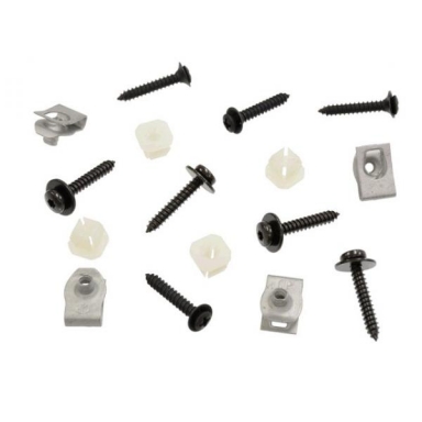 84-96 HEADLIGHT BEZEL SCREW SET WITH NUTS