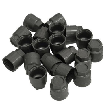 86-90 LUG NUT CAP SET (GRAY)(20 PC-SET)