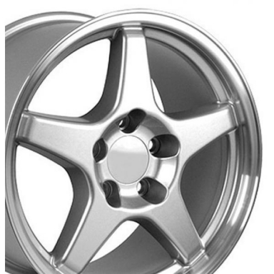 88-96 WHEEL (ZR1 STYLE SILVER) 17X9.5