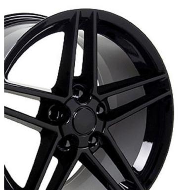 88-96 WHEEL (C6 Z06 STYLE BLACK) 17X9.5