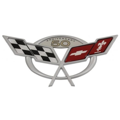 03 REAR DECK EMBLEM 50TH ANNIVERSARY