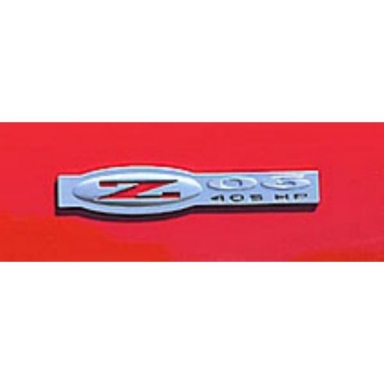 2002-2004 Z06 SIDE EMBLEM (405 HP)