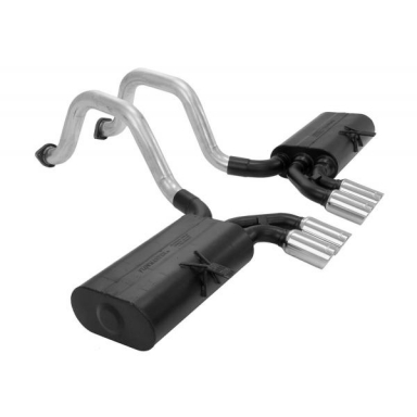 97-04 FLOWMASTER FORCE II AXLE BACK SYSTEM (2.5IN)