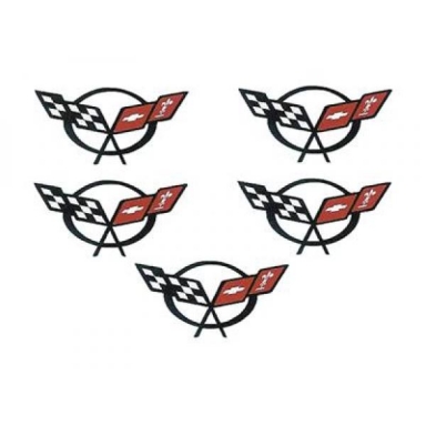 97-99 WHEEL CENTER CAP DECAL SET (5 PCS)