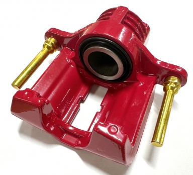 97-04 BRAKE CALIPER (LEFT REAR) RED POWDER COATED