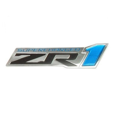 09-13 CORVETTE REAR BUMPER EMBLEM (ZR1 SPR CHRG)