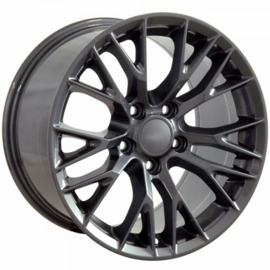 05-13 C7 Z06 STYLE WHEEL (GUNMETAL) 18X8.5