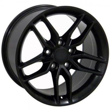 05-13 C7 STYLE STINGRAY WHEEL (BLACK) 18X8.5