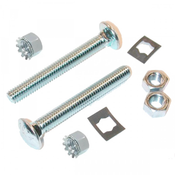 63-67 GAS TANK STRAP BRACKET FASTENER KIT