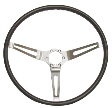 67-68 STEERING WHEEL (SIMULATED WALNUT) 16 INCH