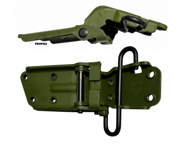 68-69E DOOR HINGE UPPER (RIGHT HAND)
