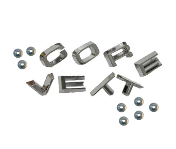 68-73 CORVETTE REAR LETTER KIT (IMPORT)