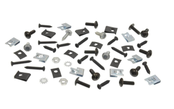 68-69 ROCKER MOLDING SCREW SET W/NUTS