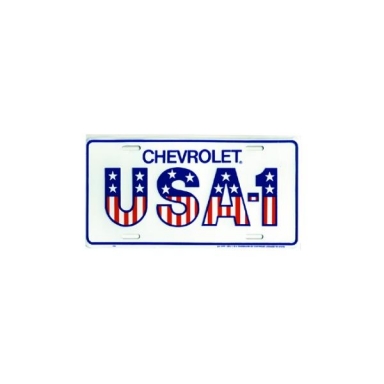 CHEVROLET USA-1 LICENSE PLATE