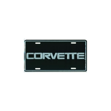 CORVETTE LICENSE TAG