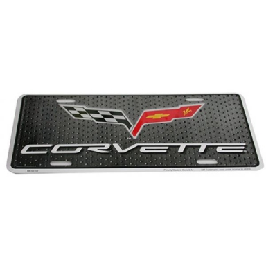 CORVETTE LICENSE TAG