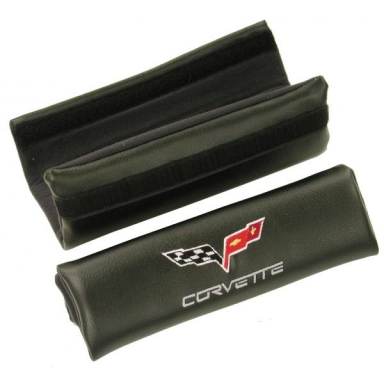 SEAT BELT PADS (C6 LOGO)