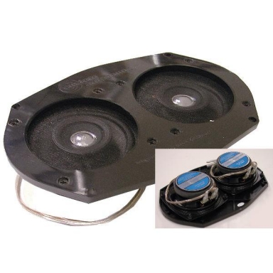 58-67 DASH SPEAKER  W/O AC (6X9 100 WATTS)
