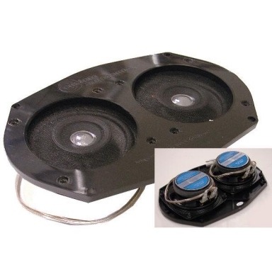 58-67 DASH SPEAKER  W/O AC (6X9 30 WATTS)