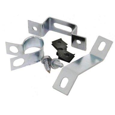 63-64 ANTENNA MOUNT BRACKET WITH SCREWS & NUTS