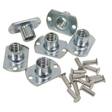 63-67 BATTERY ACCESS COVER T-NUT & RIVET SET