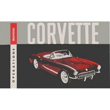 56 CORVETTE OWNERS MANUAL