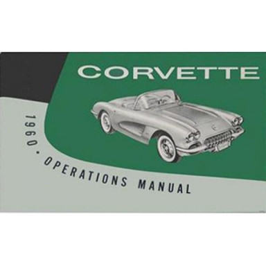 60 CORVETTE OWNERS MANUAL