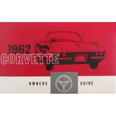 62 CORVETTE OWNERS MANUAL