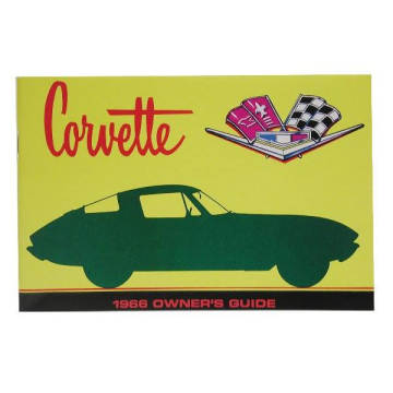 1966 CORVETTE OWNER'S MANUAL