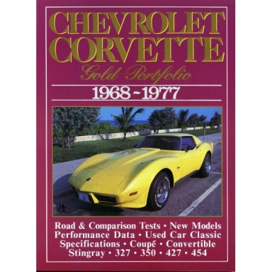 CHEVROLET CORVETTE: GOLD PORTFOLIO 1968-77
