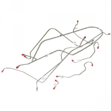 66 BRAKE LINE SET (STAINLESS STEEL)