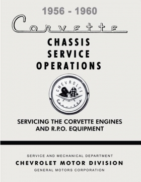 56-60 CORVETTE CHASSIS SERVICE MANUAL