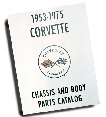 53-75 CORVETTE CHASSIS & BODY PARTS CATALOG