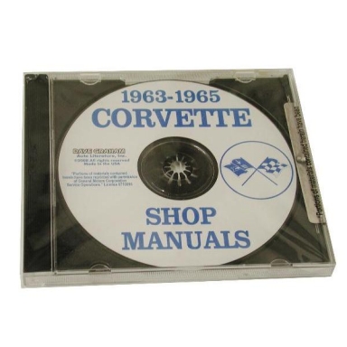 1963-65 CORVETTE SHOP MANUALS (CD)