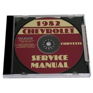 82 CORVETTE SERVICE MANUAL (CD)