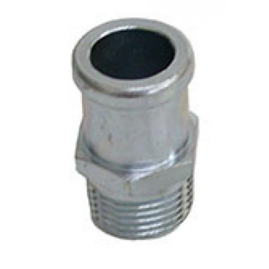 66-67 HEATER HOSE FITTING AT WATER PUMP