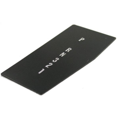 68-69E SHIFTER INDICATOR PLATE (AUTO)