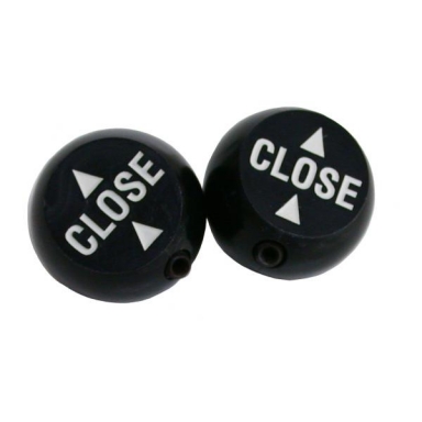 69L-70 AIR VENT CONTROL KNOBS (PAIR)