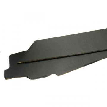 77 CONSOLE SIDE TRIM PANELS (BLACK)